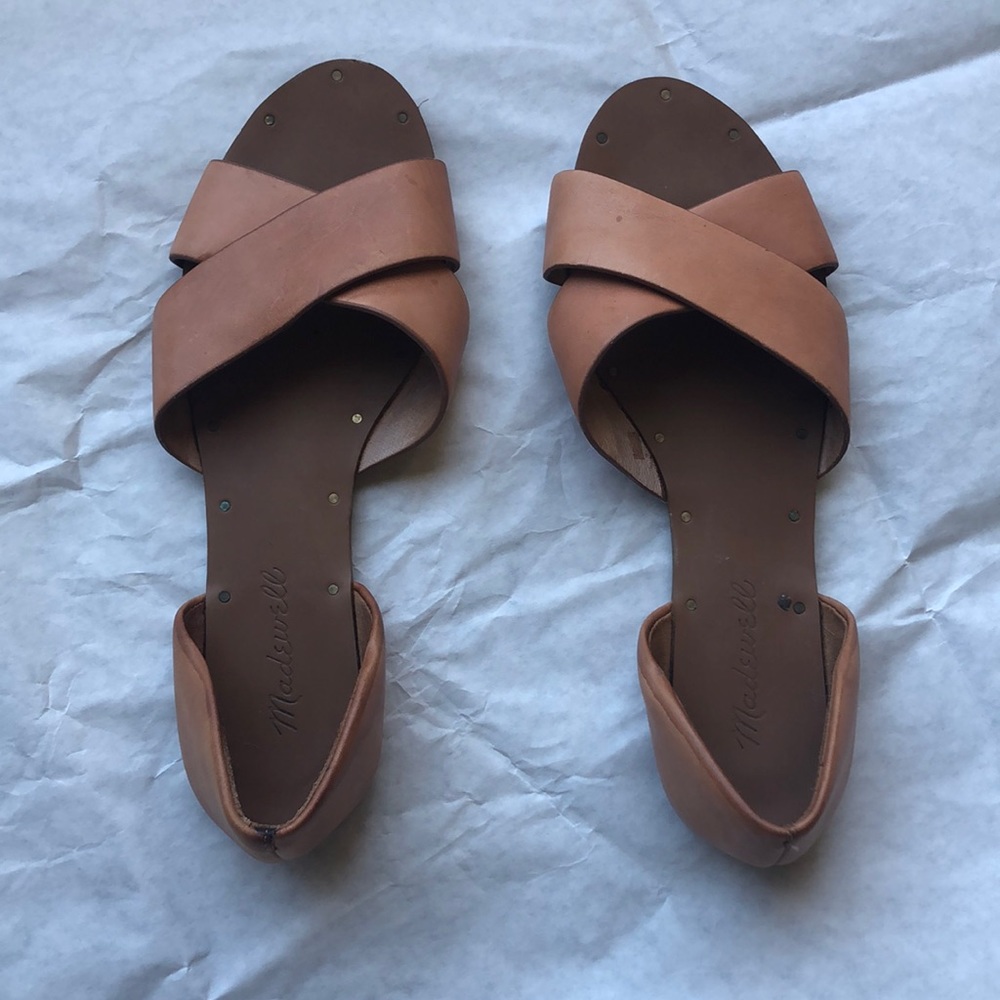 Madewell crisscross sandals